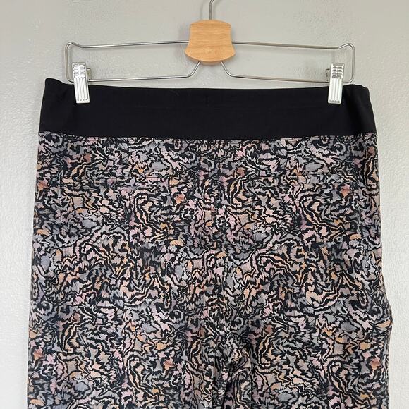 Athleta Trekkie North Jogger Pants Kinetic Abstract 533655 Women's Size 10 Black - Picture 8 of 14